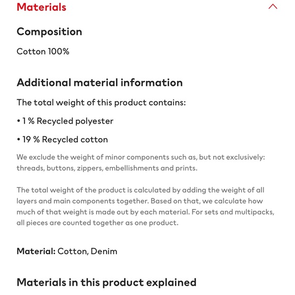 H&M wide ultra high curvy fit jeans. Blue color. Size US 8. Sold out online!!! - Picture 5 of 6